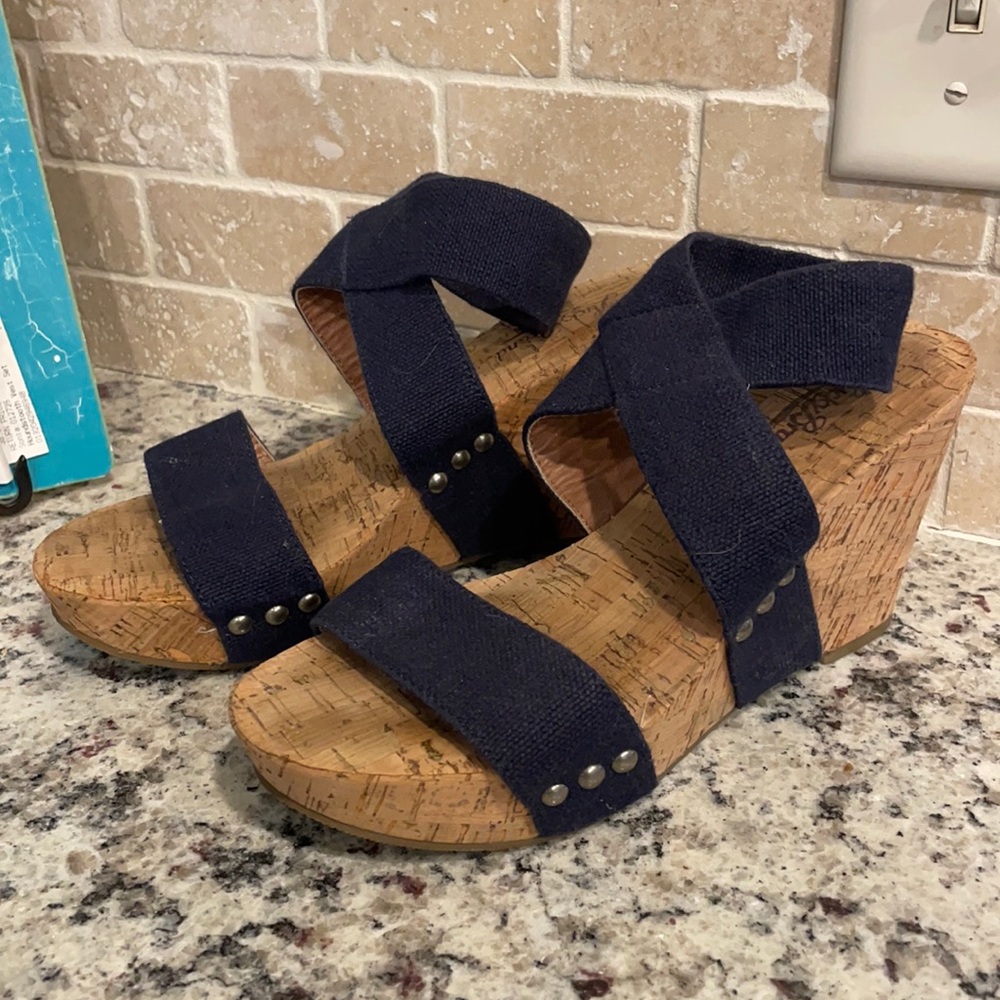 Lucky Brand Ladies Heeled Sandles